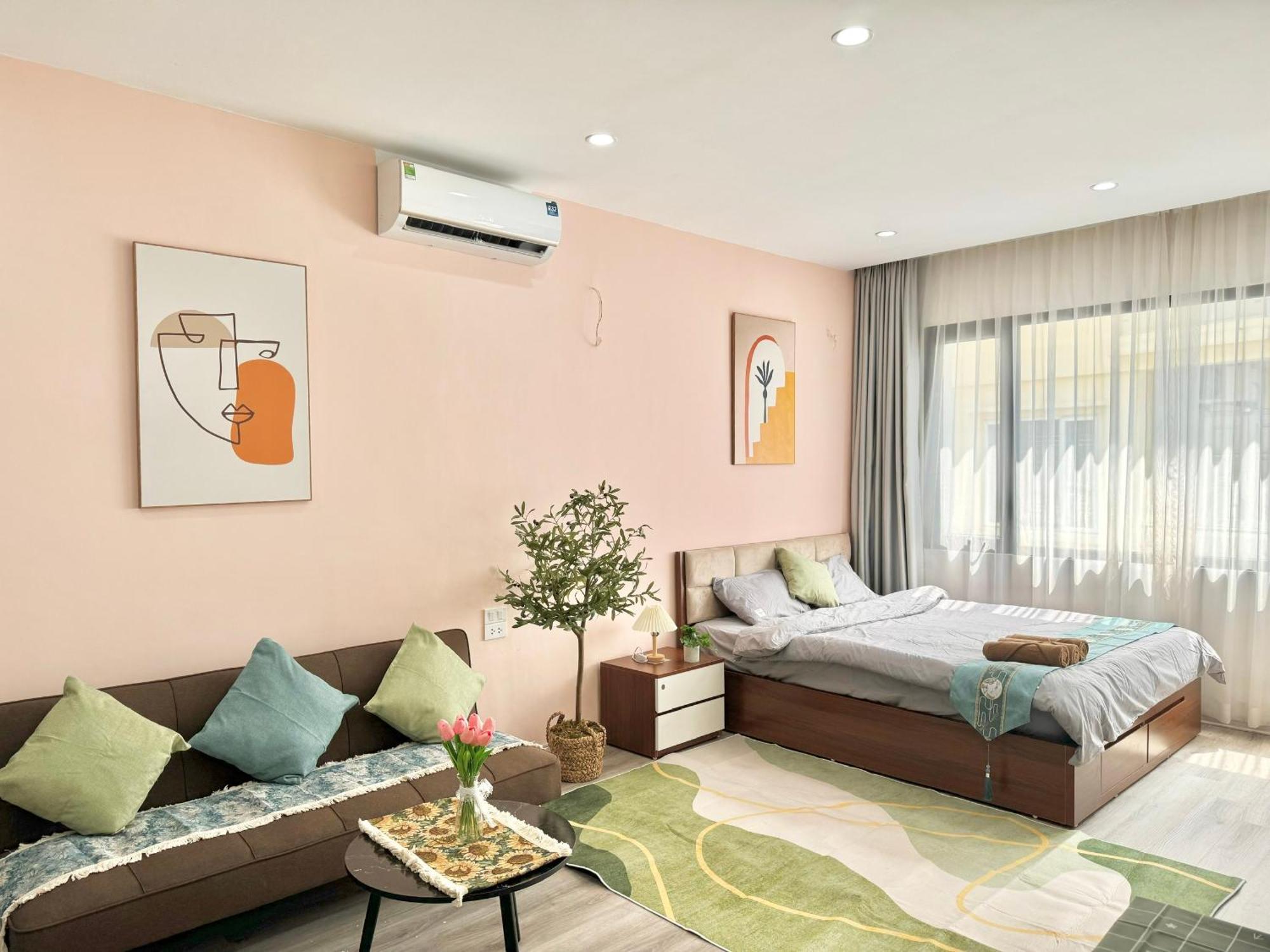 Modern & Comfy Apartment Ханой Экстерьер фото